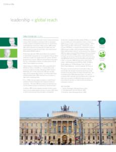 CB Richard Ellis  leadership = global reach Deka Immobilien Global 1