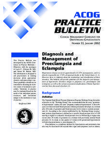 ACOG PRACTICE BULLETIN