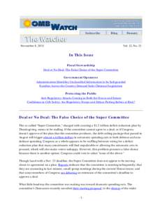 Toxic Substances Control Act / Environment / Occupational safety and health / Regulation of chemicals / Right to know / United States Environmental Protection Agency / Controlled Unclassified Information / Emergency Planning and Community Right-to-Know Act / California Green Chemistry Initiative / Environmental law / Health / 94th United States Congress