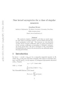 arXiv:1011.3159v1  [math.SP]  13 Nov 2010