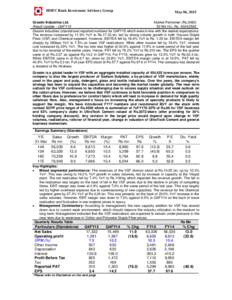 Microsoft Word - Grasim Ind Q4FY15 - Result Update.doc