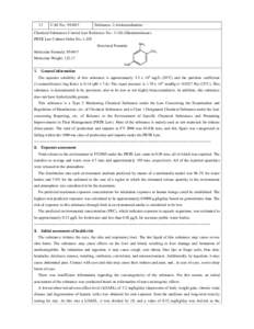 ENVIRONMENTAL RISK ASSESSMENT OF CHEMICALS 6th