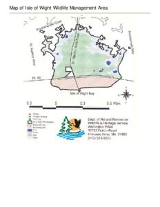 Microsoft Word - Map of Isle of Wight Wildlife Management Area