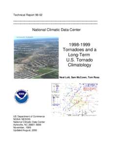 Technical Report 99-02 ==================================================================== ==================================================================== National Climatic Data Center