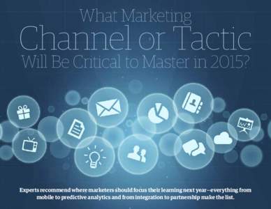 What Marketing  Channel or Tactic Will Be Critical to Master in 2015?  Experts recommend where marketers should focus their learning next year—everything from