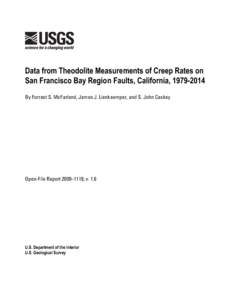 San Andreas Fault / Maacama Fault / Calaveras Fault / Aseismic creep / San Gregorio Fault / Fault / Earthquake / San Francisco Bay Area / Geography of California / Structural geology / Hayward Fault Zone