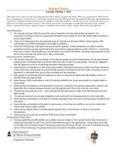 Regional planning / Workforce housing / Community development / Politics / Socioeconomics / Human geography / Sustainable Urbanism / Manchester (Jamaica) Local Sustainable Development Plan / Urban studies and planning / Housing / Affordable housing