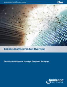 GUIDANCE SOFTWARE  | EnCase Analytics