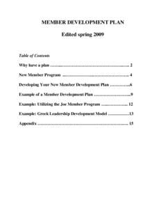 Microsoft Word - Handbook Member Development Plan 08-09