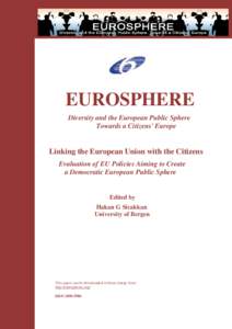 Eurosphere_WP8.1_Final_scientific deliverable