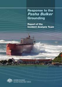 Response to the  Pasha Bulker Grounding  Report of the