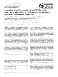 Atmos. Chem. Phys., 7, 4589–4599, 2007 www.atmos-chem-phys.net/ © Author(sThis work is licensed under a Creative Commons License.  Atmospheric