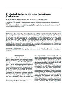 Blackwell Publishing LtdOxford, UKBOJBotanical Journal of the Linnean Society0024-4074© 2007 The Linnean Society of London? [removed]