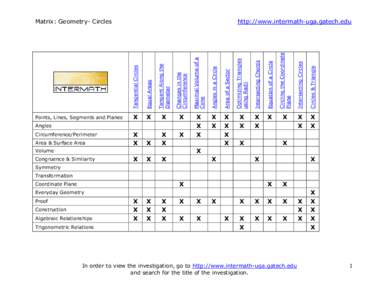 Microsoft Word - circlesmatrix-geometry.doc