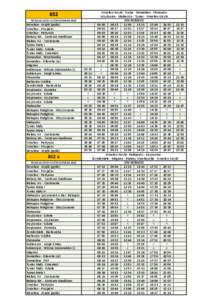 852 ROZKŁAD JAZDY WAŻNY OD[removed]Wrocław - Krzyki (pętla) Wrocław - Przyjaźni Wrocław - Partynice