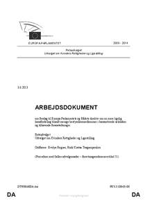 EUROPA-PARLAMENTET[removed]Retsudvalget Udvalget om Kvinders Rettigheder og Ligestilling