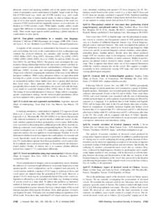 phonemic context and speaking modality and on the spatial and temporal extent of anticipatory nasal coarticulation in English. Target words are English 共C兲VNCvoiced 共e.g., bend兲 and 共C兲VNCvoiceless 共e.g., b