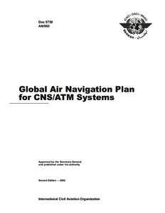 Doc 9750 AN/963 Global Air Navigation Plan for CNS/ATM Systems