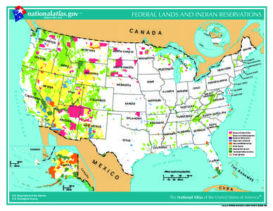 FEDERAL LANDS AND INDIAN RESERVATIONS C A N A D A HING