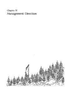 Chapter IV  Management Direction