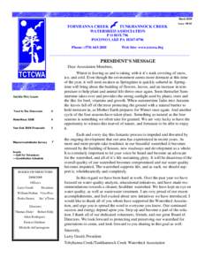 TCTCWA[removed]Newsletter