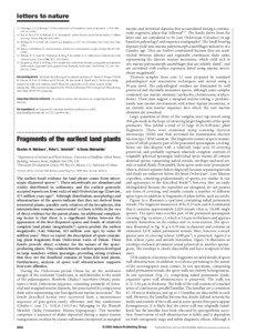 letters to nature 17. Grotzinger, J. P. & Kasting, J. F. New constraints on Precambrian ocean composition. J. Geol. 101, 235–[removed]).