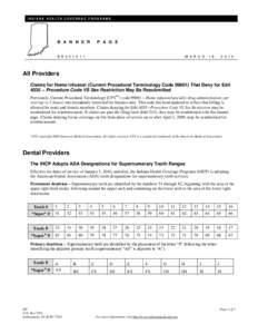 Hyperdontia / Current Dental Terminology / Medicare / Tooth / American Dental Association / Deciduous teeth / Health / Medicine / Anatomy