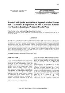 Tunicates / Larvacea / Oikopleura