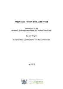 Earth / New Zealand / Resource Management Act / Water / Water quality / Environmental protection / Water supply and sanitation in Kenya / Environment / Environmental science / Water management