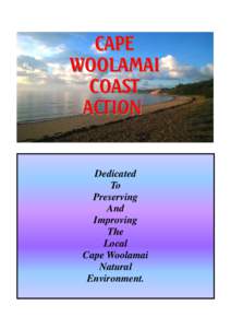 CAPE WOOLAMAI COAST ACTION  Dedicated