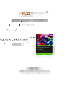 jMonkeyEngine 3.0 Cookbook  Rickard Edén Chapter No. 1 