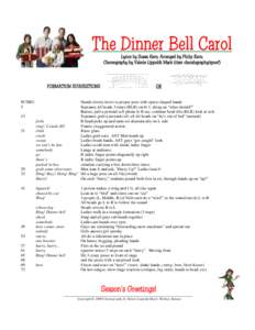 Microsoft Word - The Dinner Bell Carol Choreography.doc