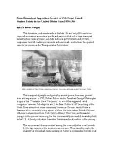 Mississippi River / Steamboat Inspection Service / SS Sultana / Steamboat / PS General Slocum / Bureau of Navigation / SS Savannah / Pennsylvania / Steamboats of the Mississippi / Watercraft / Boiler explosions / Paddle steamers