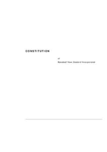 BNZ New Constitution (Final)
