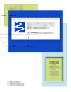 August 9, 2016   Upper Mississippi River  Basin Associa on   
