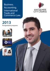 Business. Accounting. International Trade and Commerce Law.