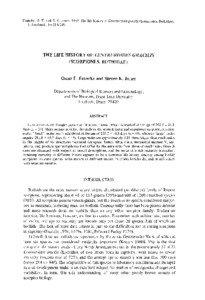 Francke, O . F . and S . K . Jones[removed]The life history of Centruroides gracilis (Scorpiones, Buthidae). J . Arachnol ., 10 :[removed] .