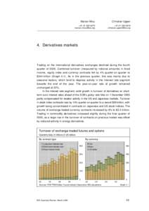4. Derivatives markets - BIS Quarterly Review, part 4, March 2006