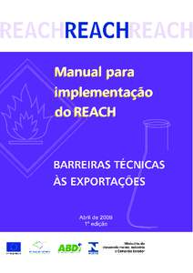 Barreiras Técnicas às Exportações  1 Elaboração: Mª José Ramos Peralonso