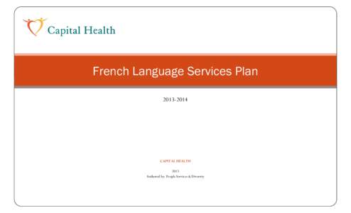 French Language Services Plan