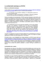 Microsoft Word - La confidentialité au STATEC_v2.doc