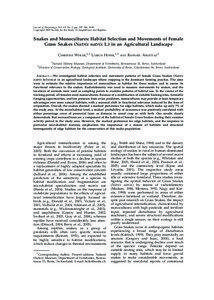 Journal of Herpetology, Vol. 42, No. 2, pp. 337–346, 2008 Copyright 2008 Society for the Study of Amphibians and Reptiles