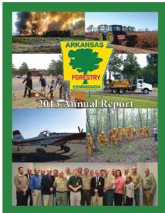 2013 Annual Report  Welcome from Joe Fox, State Forester Welcome to the Arkansas Forestry Commission’s annual report for[removed]The Arkansas Forestry Commission is an agency within the