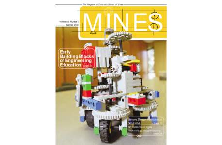 The Magazine of Colorado School of Mines  Volume 93 Number 3 Summer[removed]MINES