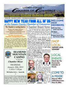 2014 Chamber Newsletter - Jan with Inserts