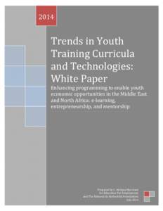 Trends in Youth Training Curricula and Technologies: White Paper