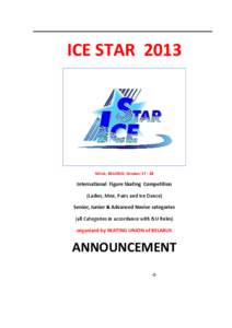 Microsoft Word - Ice Star 2013 Announcement