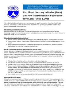Assessing the Relationship Between Northern Pike Consumption and Human Hair Mercury Levels in Rural Alaska