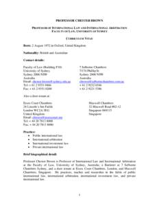 Legal terms / Year of birth missing / James Crawford / Year of birth unknown / International Centre for Settlement of Investment Disputes / Tai-Heng Cheng / International arbitration / ICSID Review / International Investment Agreement / Law / Arbitration / Foreign direct investment