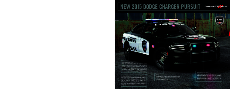 NEW 2015 DODGE CHARGER PURSUIT COMPARISON 2015 CHARGER PURSUIT 2015 TAURUS